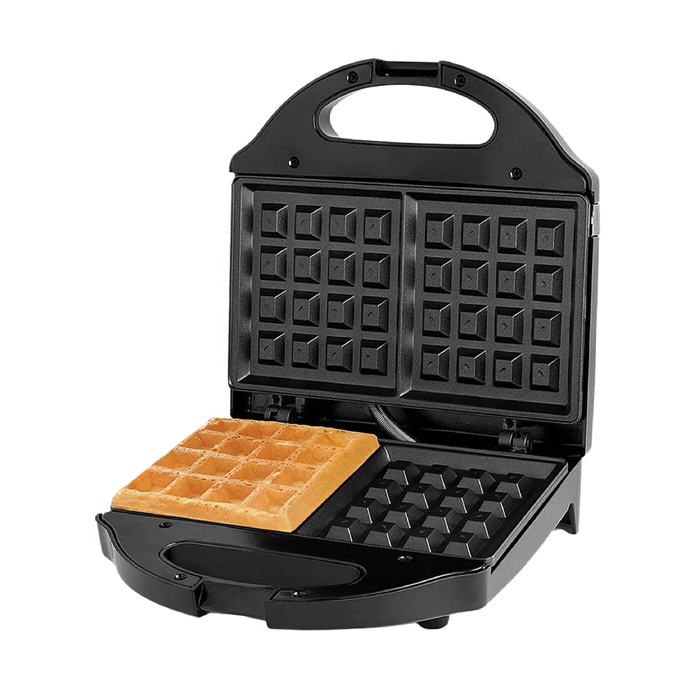 2-Slice Electric Waffle Maker with Nonstick Plates, Stainless Steel