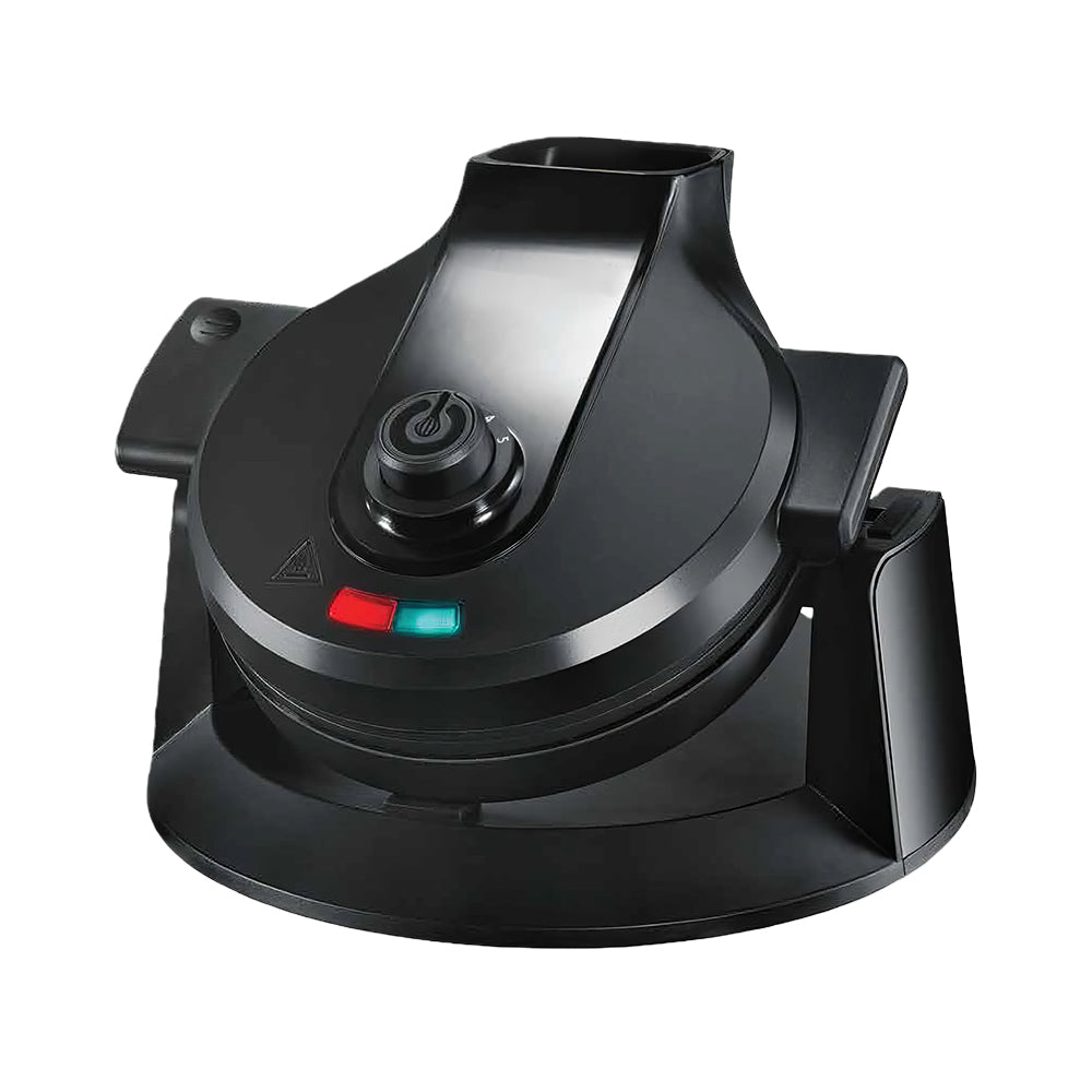 Dual Pour Belgian Waffle Maker with Nonstick Plates & Pour Spout, 800W