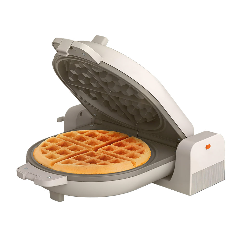 Flip-n-Store Waffle Maker with Ceramic Nonstick Plates, 1000W