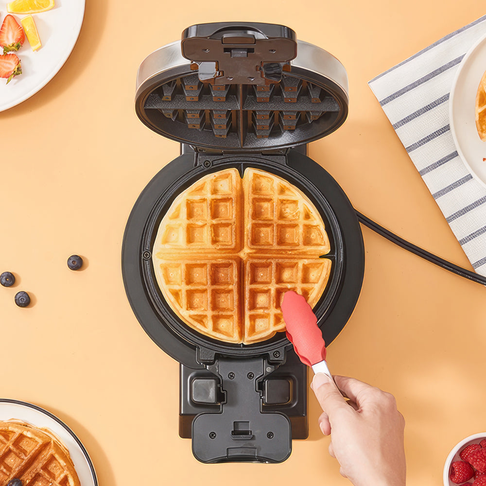 Belgian Waffle Maker with 180° Flip, Nonstick Plates & Cool Touch, 1080W