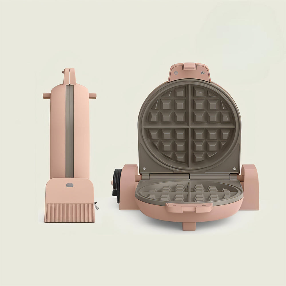 Flip-n-Store Waffle Maker with Ceramic Nonstick Plates, 1000W