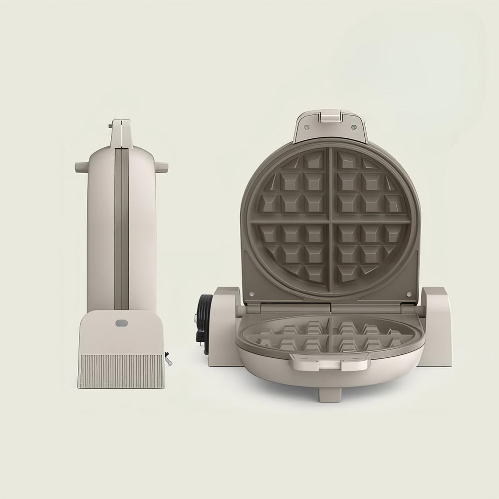 Flip-n-Store Waffle Maker with Ceramic Nonstick Plates, 1000W