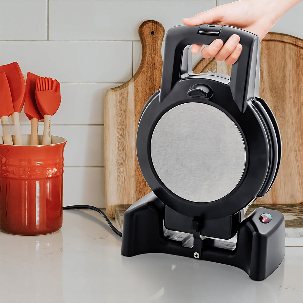 Belgian Waffle Maker with 180° Flip, Nonstick Plates & Cool-Touch Handle
